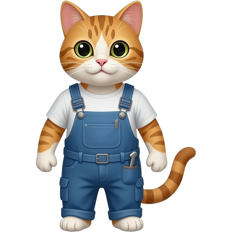 Mechanic cat emoji