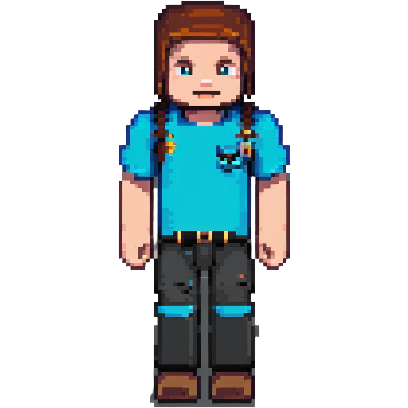 minecraft character named Garrett emoji