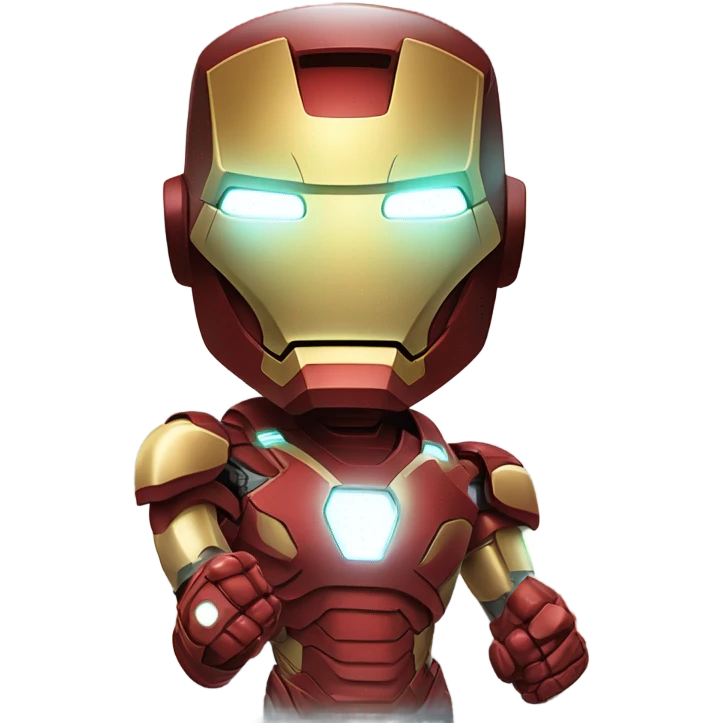 Angry iron man  emoji