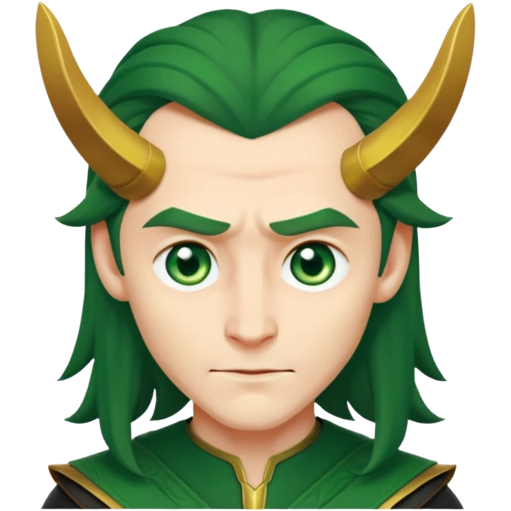 loki with a mischievous look  emoji