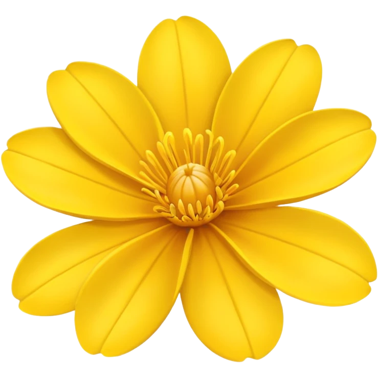 yellow flower emoji