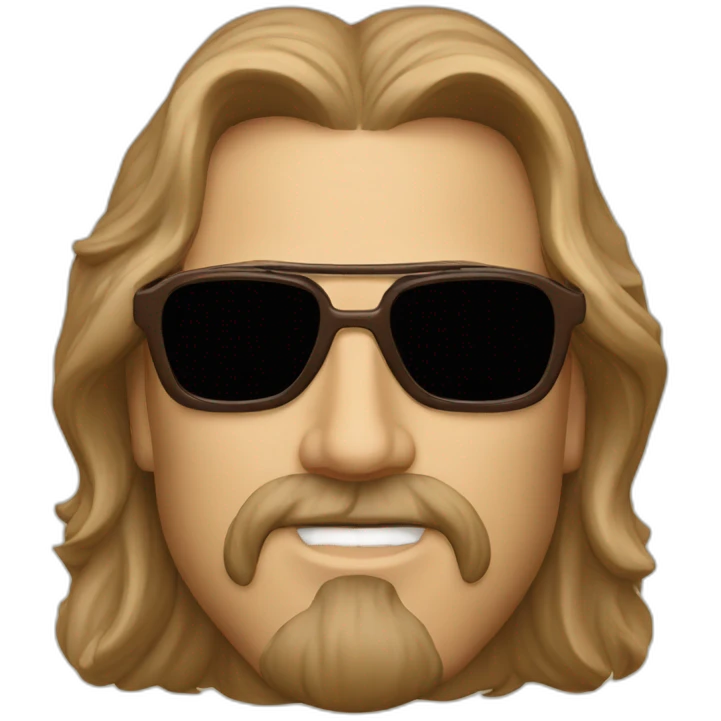 the big lebowski sunglasses emoji