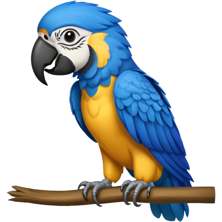 Arara azul emoji