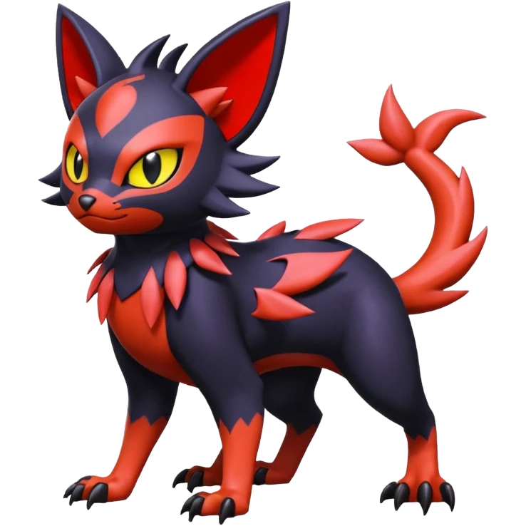 Noibat-Nargacuga-Litten-Torracat-fusion-Fakemon-Pokémon-creature  emoji