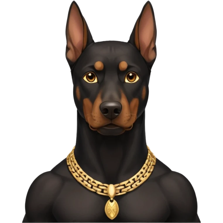 a Protector egypt doberman emoji