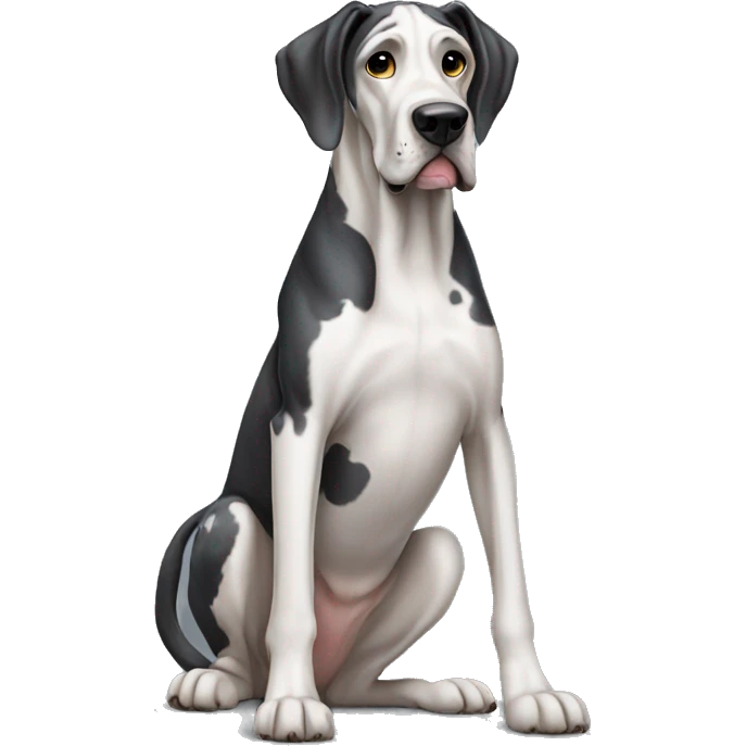 dog-great-dane-full-body emoji