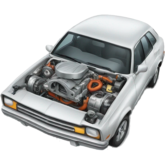 Car mechanical emoji
