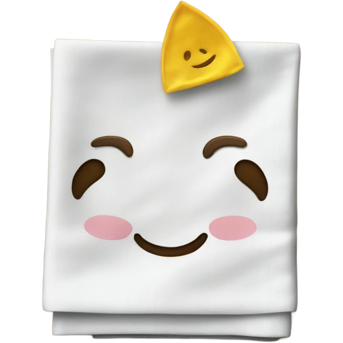 Cute napkin emoji