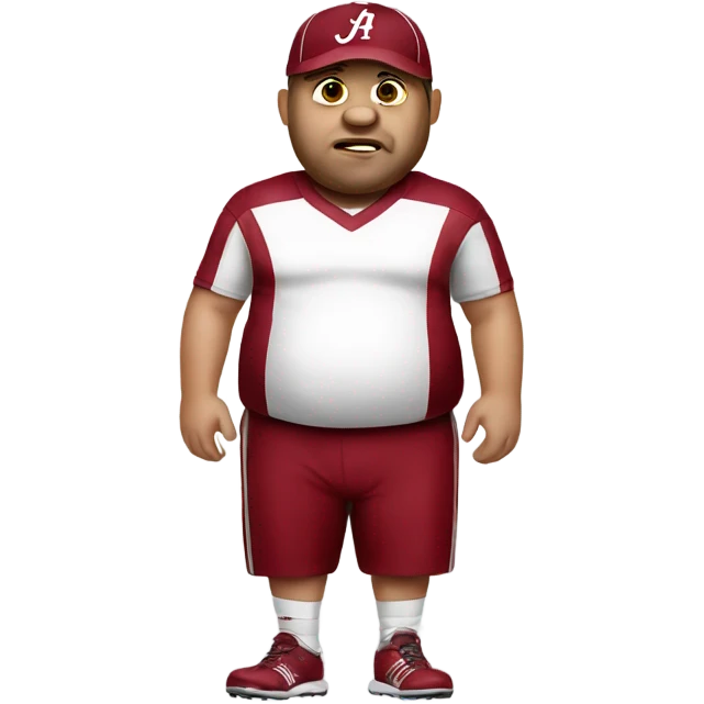 Fat Alabama fan emoji