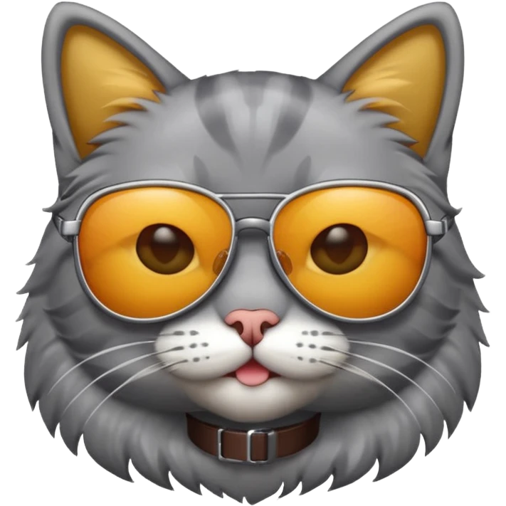 Cat wearing sunglasses emoji