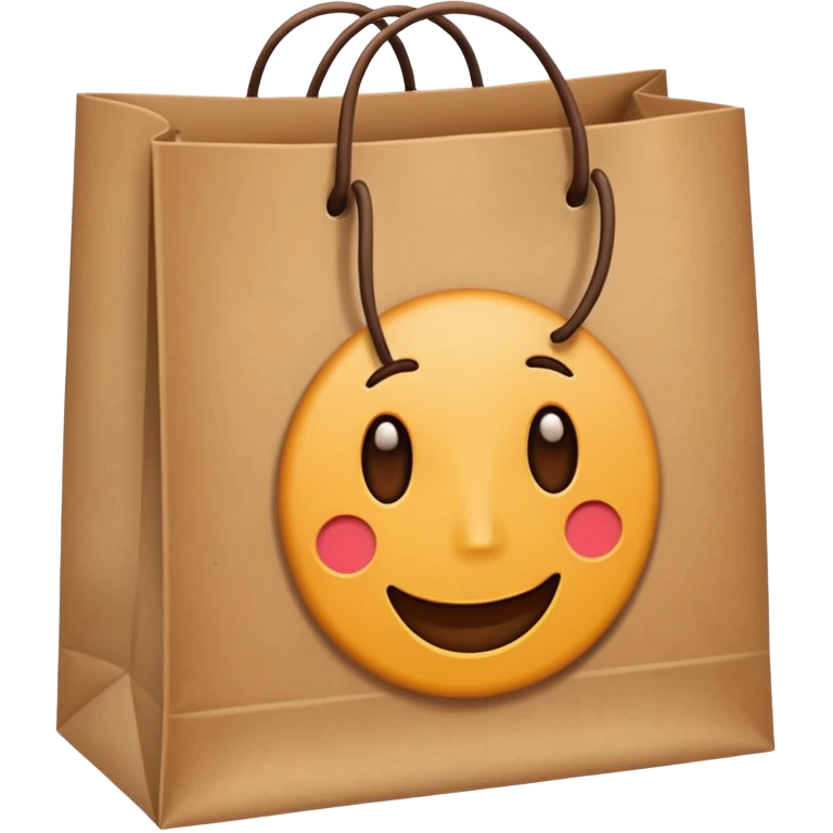 Bolsa de compras emoji