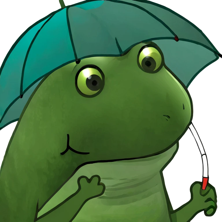 pastel umbrella emoji