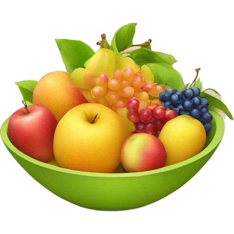 fruit bowl emoji