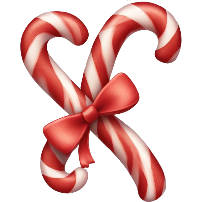 Candy cane emoji