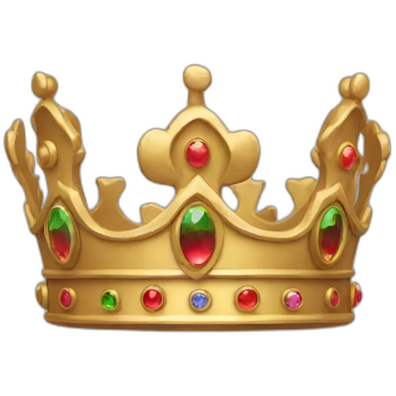 crown without gems emoji