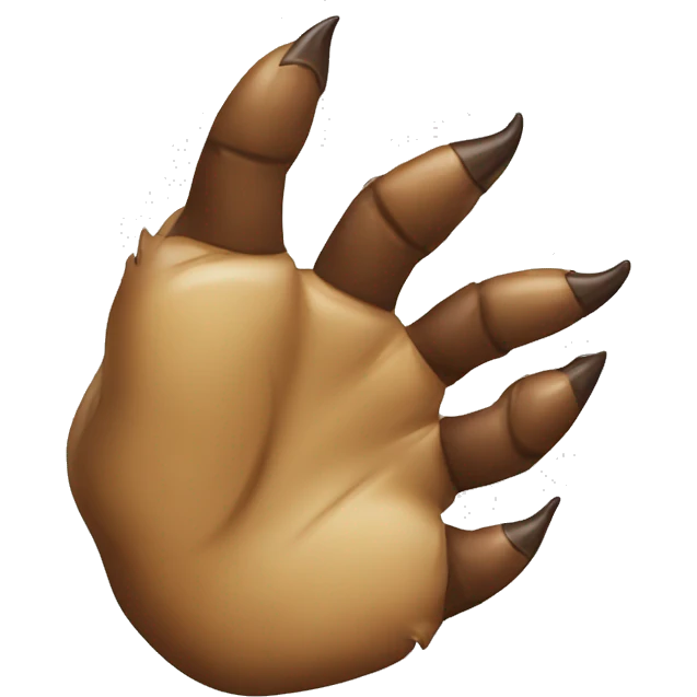 bear claw emoji