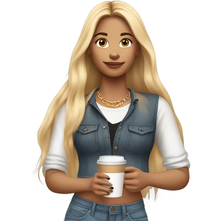Basic white girl emoji