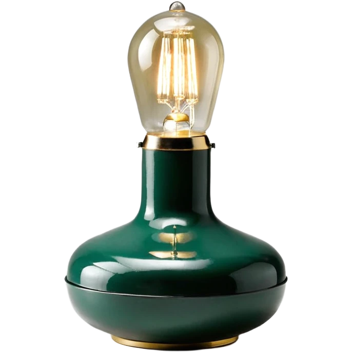 зеленая лампа ссср вид сверху emoji