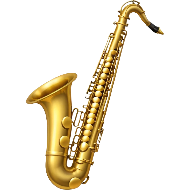 An emoji of a baritone saxophone emoji