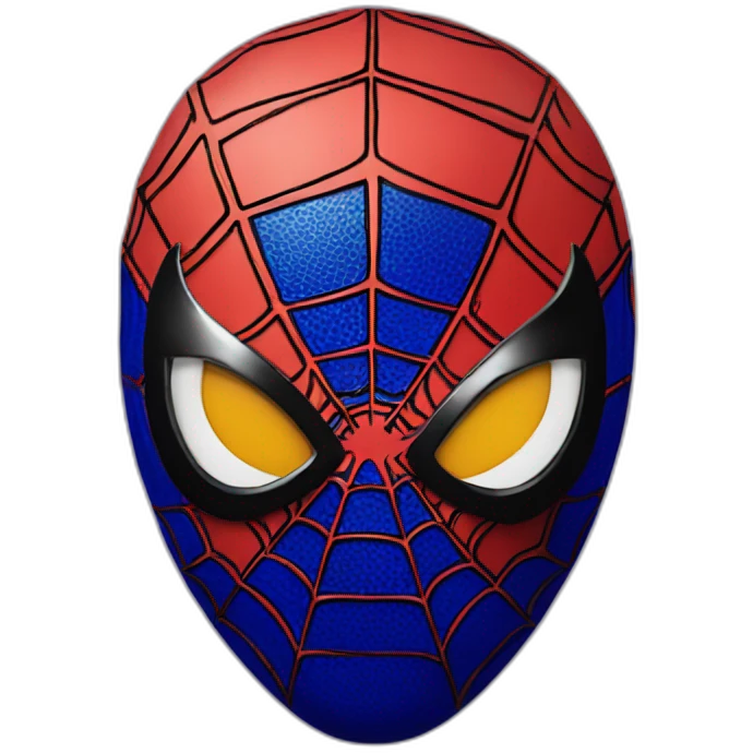 Spiderman Miles morales mask emoji