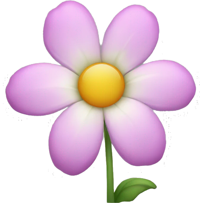 Big flower emoji
