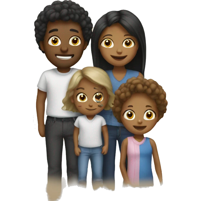 photo of family emoji