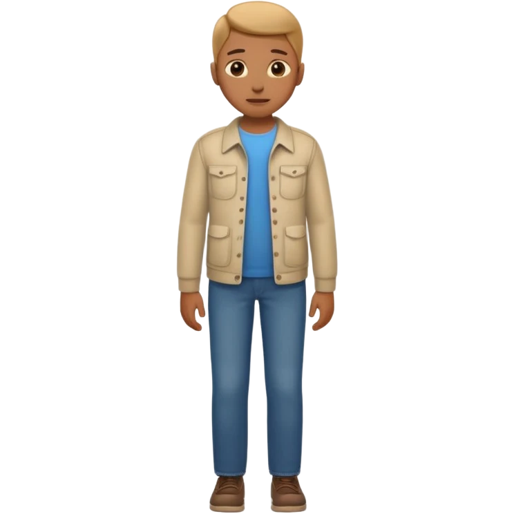 marcher mains dans les poches emoji