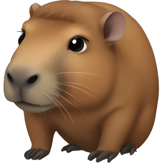 Capibara emoji