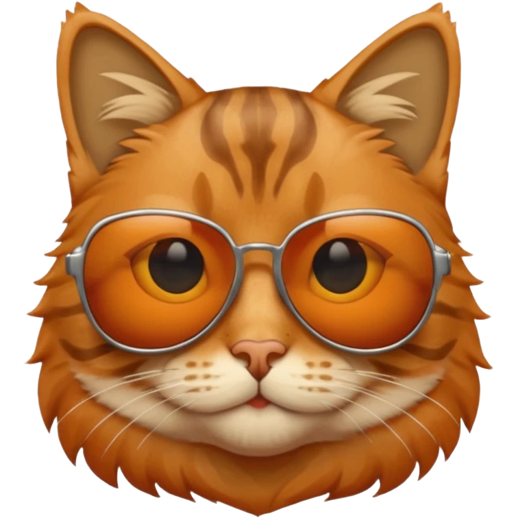 Cat wearing sunglasses emoji