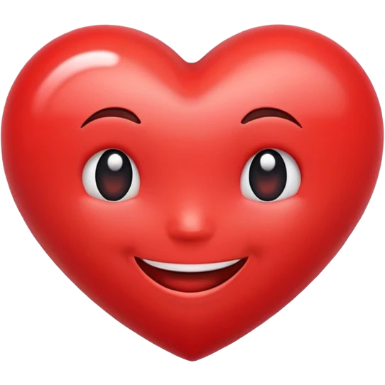 Heart with face  emoji