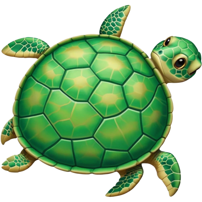
light green turtle  emoji