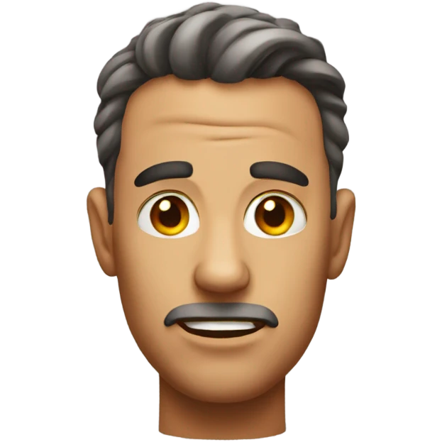 Face emoji looking like what the hell  emoji
