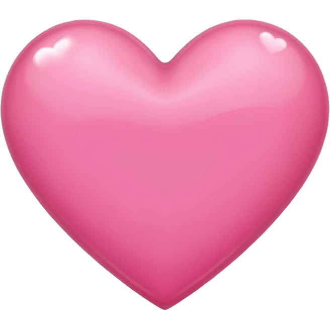 Pink heart emoji