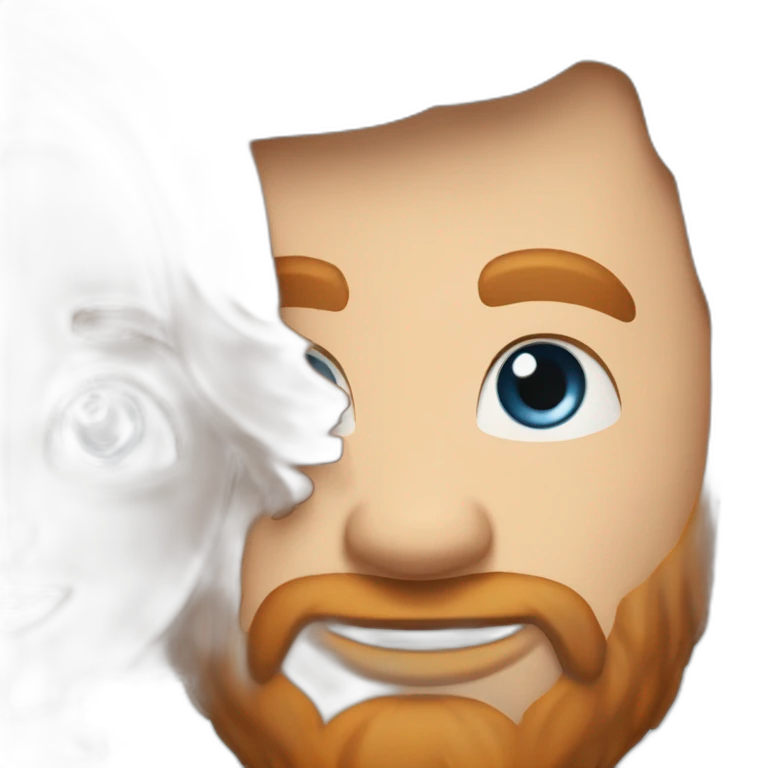 family;-red-haired-dad-beard,-light-brown-haired-mom, red-rabbit-blue-eyes emoji
