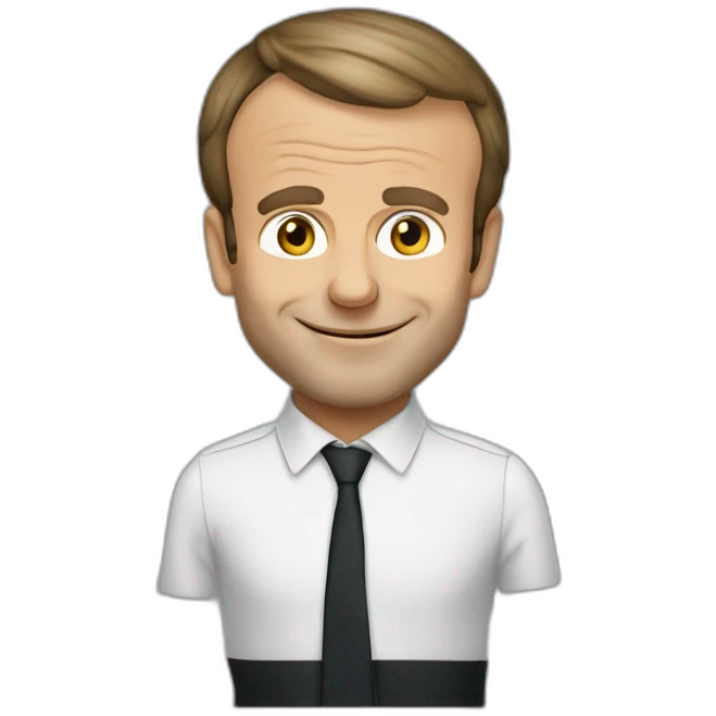 Emmanuel macron dans cent ans emoji