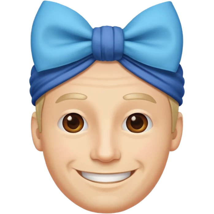 adult man with head bow  emoji