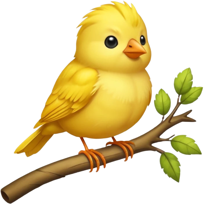 yellow bird emoji