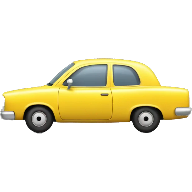 Drive-in theatre, one yellow car only.  emoji