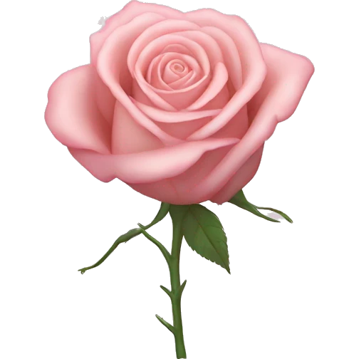Cœur rose pastel emoji