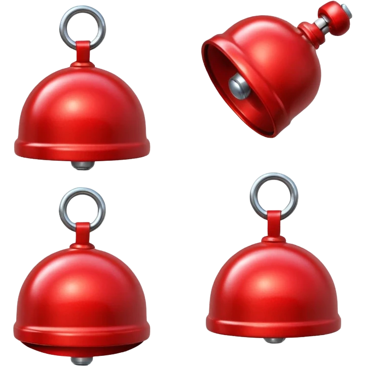 red bike bell  emoji