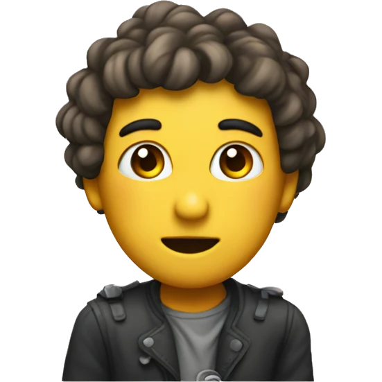 create an emoticon about love and mystery emoji