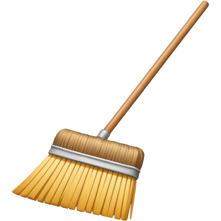 broom for cleaning emoji