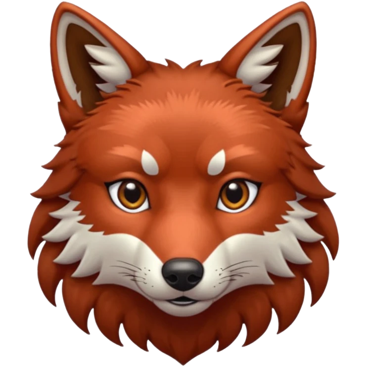 red wolf emoji