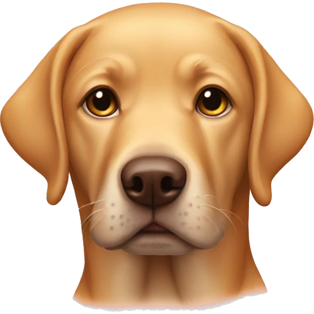 Red yellow lab emoji