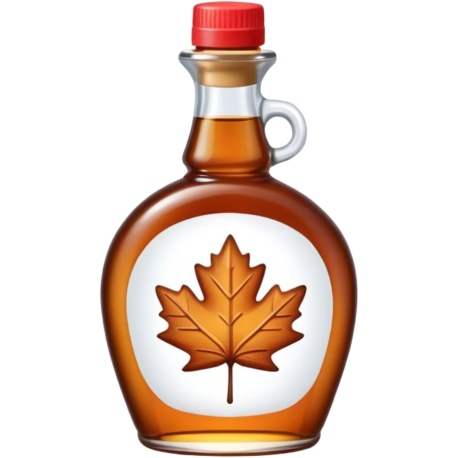 Maple syrup emoji