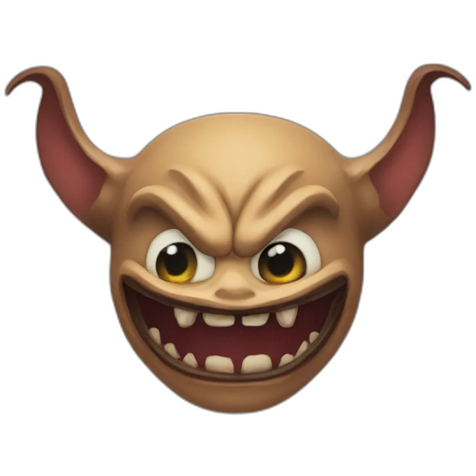 Démon qui vomi emoji