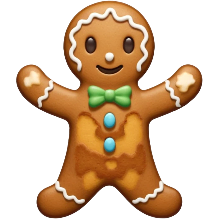 gingerbread cryptid  emoji