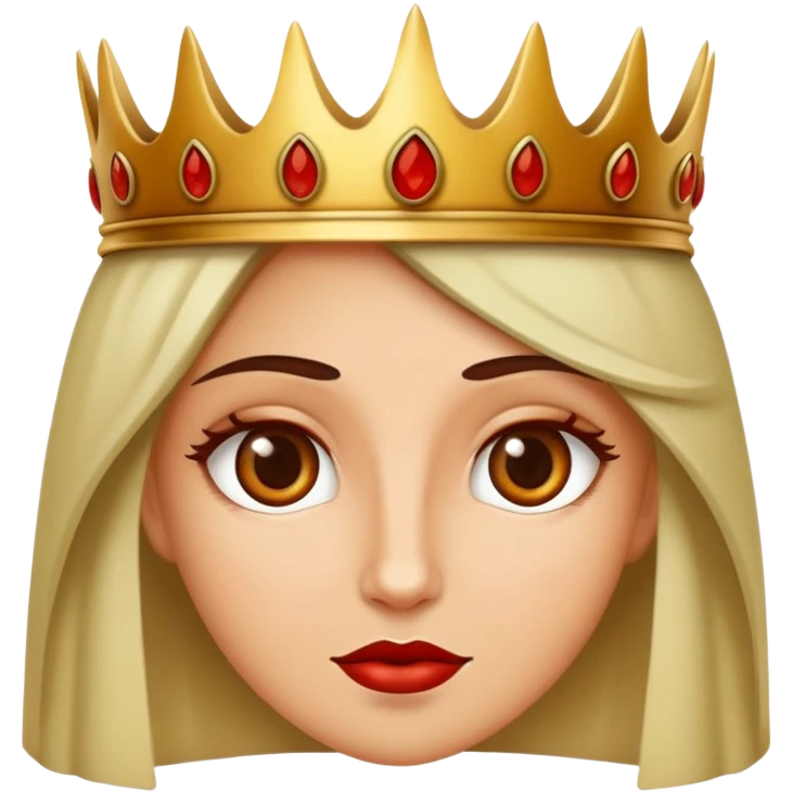 Fatine in cui una bionda con gli occhi verdi, una castana, una mora e una rossa con gli occhi marroni che mandano un bacetto con la corona in testa emoji