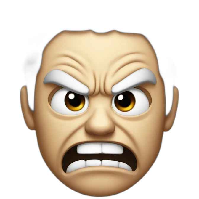 Angry spuder emoji