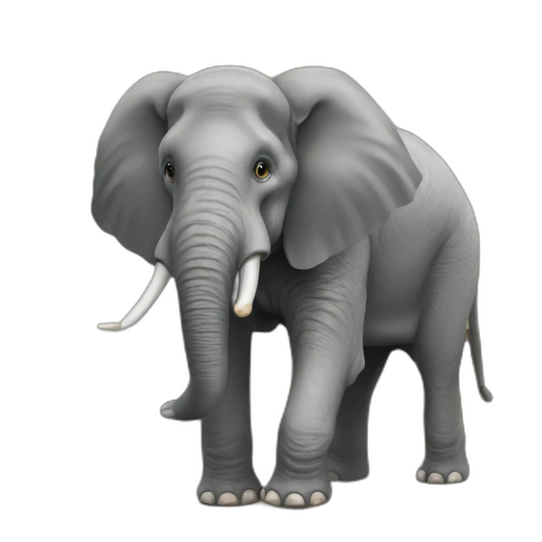 The elephant in the room emoji